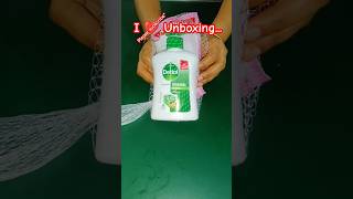 Unboxing Dettol Original Liquid Hand Wash dettol dettolhandwash dettolsoap unboxingvideo [upl. by Ahsiemac84]