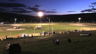 Central Motor Speedway  Cromwell New Zealand  Saloon car racing action [upl. by Anneyehc55]