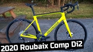 Endurance Di2 Carbon  2020 Specialized Roubaix Comp Shimano Ultegra Di2 [upl. by Athalia332]