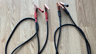 Akü Takviye Kablosu Yapımı  35mm Kaynak kablosu  How to make a battery jumper cable [upl. by Ahsienak]