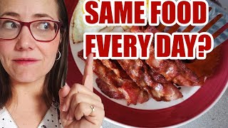 Why I Eat the Same Breakfast Every Day and Other Weight Loss Tips for Success crushingobesity [upl. by Dygal]