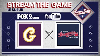 LIVE  Le Sueur Braves vs Gaylord Islanders FOX 9 Town Ball Tour [upl. by Nalloh857]