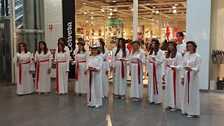 Lucia 2022  Sollentuna Centrum Stockholm Sweden [upl. by Anailil]