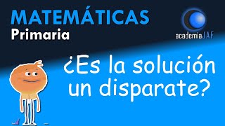 Resolver problema Matemáticas comprobando si la solución es lógica [upl. by Letnwahs]