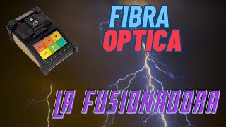 FUSIONADORA de FIBRA OPTICA COMO se usa [upl. by Nortyad]