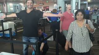 Man selected for random TSA frisking [upl. by Eiznik756]