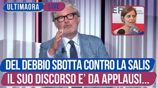 Del Debbio Attacca Duramente la Salis Se lItalia Non Le Va Bene Vada Altrove [upl. by Lednic]