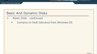 20 Basic and Dynamic Disks [upl. by Stambaugh]