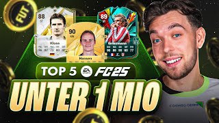 TOP 5 Spieler auf JEDER POSITION unter 1 Mio Münzen  FC 25 [upl. by Rifkin70]