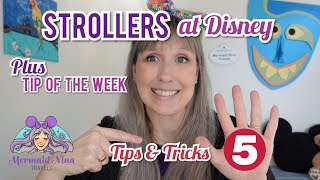 Strollers At Disney  TOP 5 Tips amp Tricks Hacks amp RULES [upl. by Aciram64]