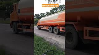 truk tangki orange slow [upl. by Wilie]