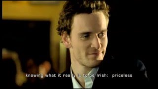 MasterCard advert with Michael Fassbender  ‘knowing what it really is to be Irish Priceless’ [upl. by Garrison]