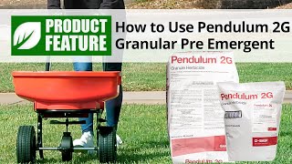 How to Use Pendulum 2G Granular Pre Emergent Herbicide  DoMyOwncom [upl. by Salvador]