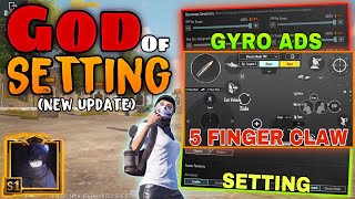 New Conqueror🔥Best Sensitivity  Control CODE 5 Finger FASTEST PLAYER  Daxua PUBG MOBILE [upl. by Oiceladni]