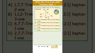 Naming Bridged Bicyclic Molecules in OneShot Simple 4Steps Guide RPSC Asst Prof Chemistry 2023 [upl. by Anahsar666]