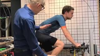 Fiets afstellen Bike fitting uitgelegd door Annovelo reach en drop [upl. by Dich]