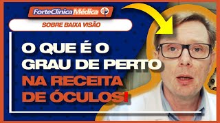 COMO GRAU DE PERTO DA RECEITA DOS ÓCULOS TUDO SOBRE ESCOLHER CERTO DMT Oftalmologista Explica [upl. by Oretos]