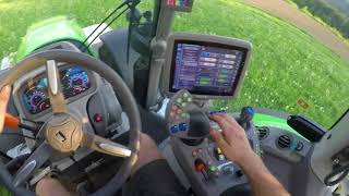 GoPro H4 Let‘s Drive Deutz Agrotron 6215 TTV mit Claas Schmetterling Teil 2 [upl. by Orelle312]