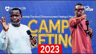 APOSTLE AROME OSAYI AT CAMP MEETING 2023 WITH DR DAVID OGBUELI OF THE DOMINION CITY GLOBAL [upl. by Yxor]