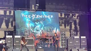 Dee Snider  Ready to Fall Widowmaker song  Live at Rock Fest BCN [upl. by Rasmussen341]