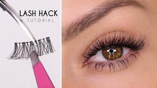 False Eyelash Hack  Easy Way To Apply Lashes  Shonagh Scott  ShowMe MakeUp [upl. by Urissa804]