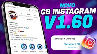 NOVO GB INSTAGRAM V160 ATUALIZADO 2021 [upl. by Patti]