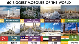 50 Biggest Mosques of the World [upl. by Whittaker]