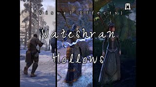 ESO  Vateshran Hollows Weapons Visual Effects [upl. by Aelanna]