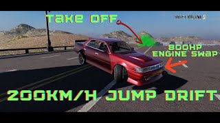 GTR Swapped Pirate in CarX Drift Racing 2 Huge Jump Drift and Full Tune [upl. by Ymot]