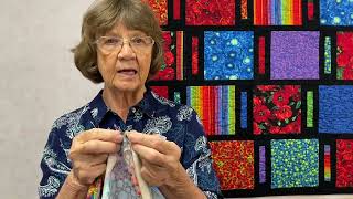 Tuesday Tips at 2  Prepping The Outer Edge of Quilt [upl. by Hessler]