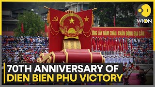 Vietnam marks 70th anniversary of Dien Bien Phu victory over France  World News  WION [upl. by Ailemrac578]