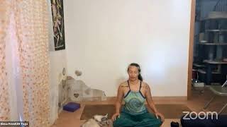 Path to Natarajasana the Lord of dance pose  Zoom live yoga class [upl. by Harhay886]