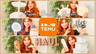 Haul TEMU  Bueno Bonito y Barato  TEMU Código de descuento  Crisan Oficial [upl. by Margarette]