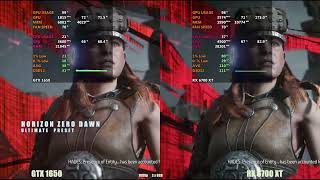 gtx 1650 vs rx 6700 xt 1080p gaming [upl. by Yortal]