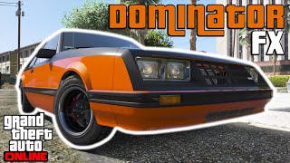 The NEW Vapid Dominator FX  GTA Online DLC Car Customization [upl. by Aguste13]