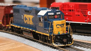 Athearn HO Scale CSX GP382 Unboxing [upl. by Isahella864]