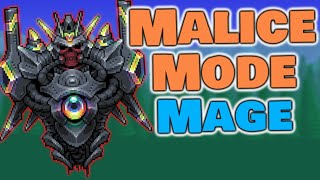 Terrarias NEW HARDEST Game Mode  Calamity 15 Update  Malice Mode Mage Part 1 [upl. by Riobard]