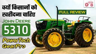 John Deere 5310 Powertech Gearpro 4WD Tractor Review and Specification Tractor Junction johndeere [upl. by Ative751]