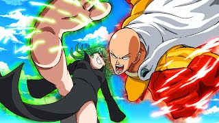 Saitama vs Tatsumaki Full Cinematic Fight [upl. by Ytsirhc]