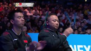 Yonex All England Open 2017  Badminton F M4MD  LiLiu vs GidSuk [upl. by Ellerred883]