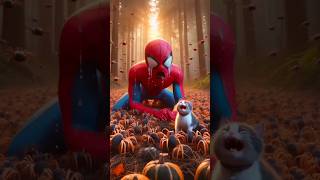 Evolution of Cat 😺  Spiderman Ev0lut1on 💥 cat marvel fyp avengers spiderman funny shorts [upl. by Leiria406]