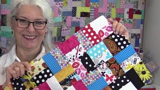 How to Make A True Scrappy Quilt [upl. by Dann881]