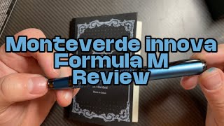 Monteverde Innova Formula M Left Handed Review [upl. by Nnylesor]