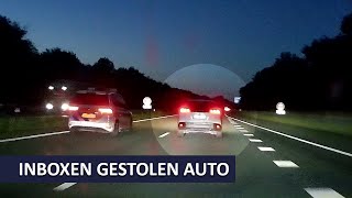 Politie  Gestolen auto  Uitlevering aan Frankrijk  Inboxen  Dienst INFRA [upl. by Ahsaetan69]