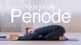 Yoga für die Periode  Yin Yoga gegen Regelschmerzen [upl. by Esilana]