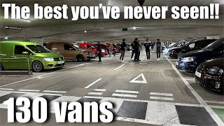 Vw caddy Halloween special  bluewater meet 2024 packed [upl. by Kirwin243]