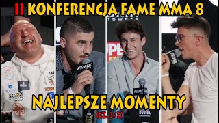 II KONFERENCJA FAME MMA 8 NAJLEPSZE MOMENTY cz33 [upl. by Mirabel]