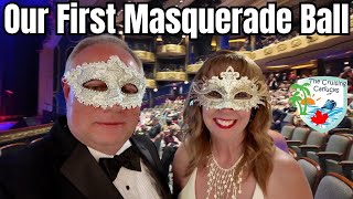 Sea Day Champagne Tea amp a Masqerade Ball  Day 8 Cunard Queen Elizabeth Cruise Vlog [upl. by Richia]