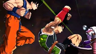 LEGENDS LIMITED GOKU amp BARDOCK Vs 1st FORM FRIEZA Extreme COOP Battle  Dragon Ball Legends [upl. by Addiego]