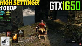 Dark Souls 1 GTX 1650  1080p High [upl. by Hguh]